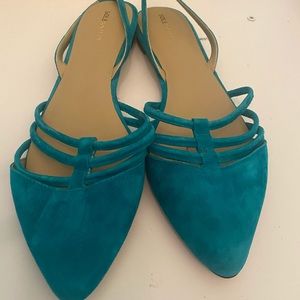 SoleSociety flat sling backs!